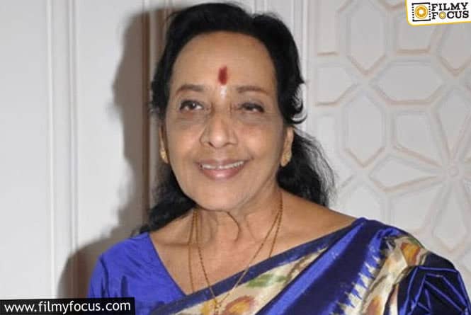 Tollywood legendary actress Jamuna passes away