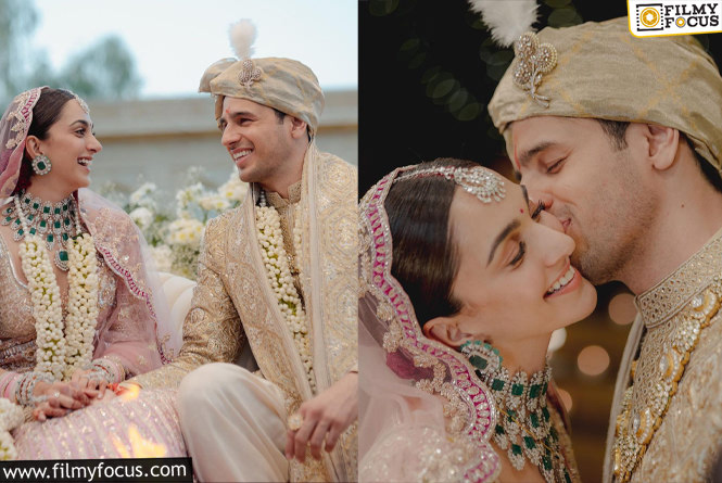 Kiara Advani and Siddharth Malhotra tie the knot in a grand celebration