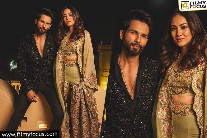 Mira Rajpoot and Shahid kapoor Share Their Looks from Sid-Kiara’s Wedding