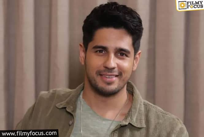 Sidharth Malhotra Says He Wants To Do A Superhero Film