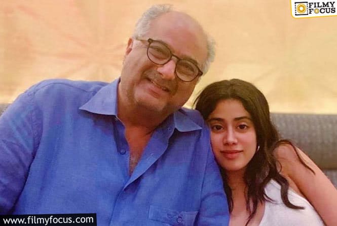 This is What Boney Kapoor has to say About his Daughter’s South Debut
