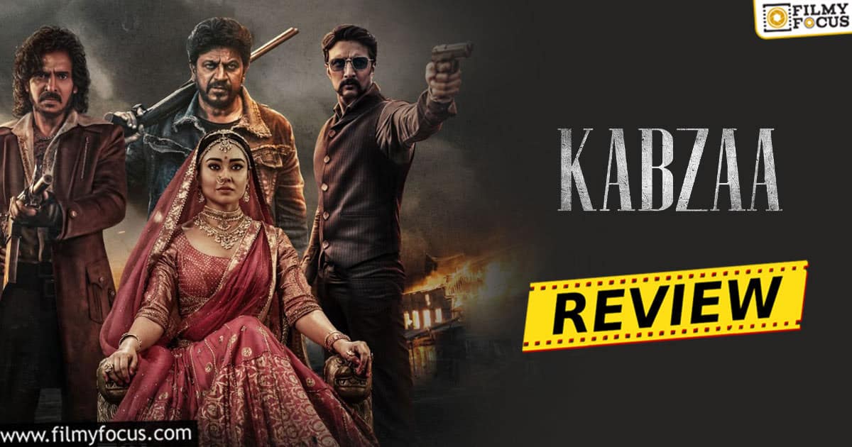 kabzaa movie review and rating