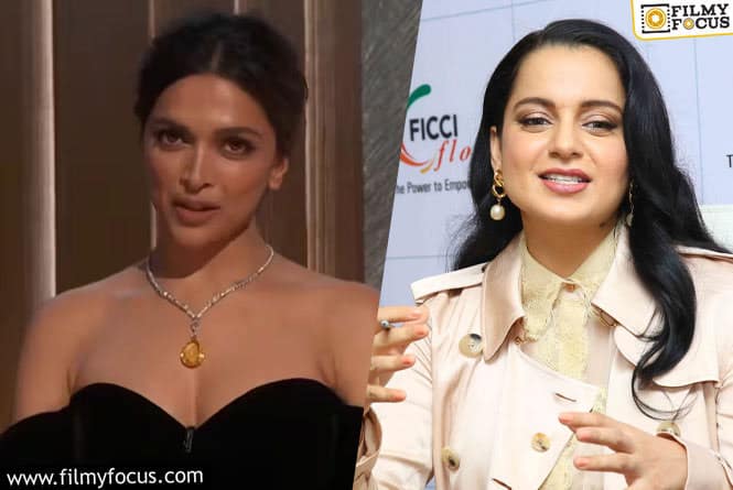 Kangana Ranaut says Deepika Padukone is “Beautiful” as She Presents in the 95th Oscars