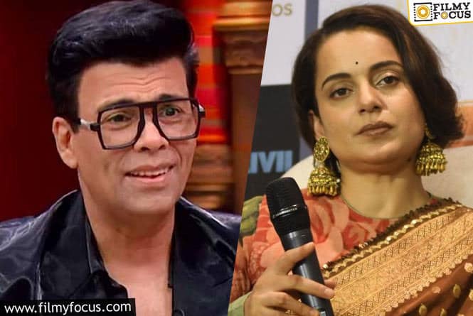 Karan Johar Mocks Kangana Ranaut’s Press Conference