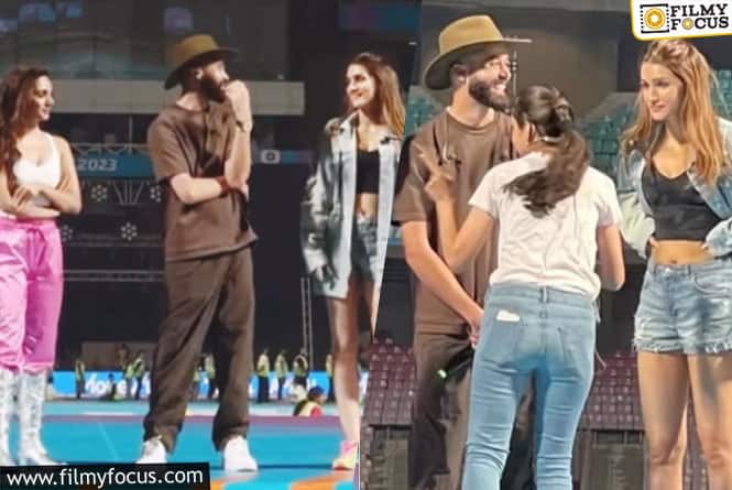 Kriti Sanon and Kiara Advani groove with singer AP Dhillon for the Women’s Premier League