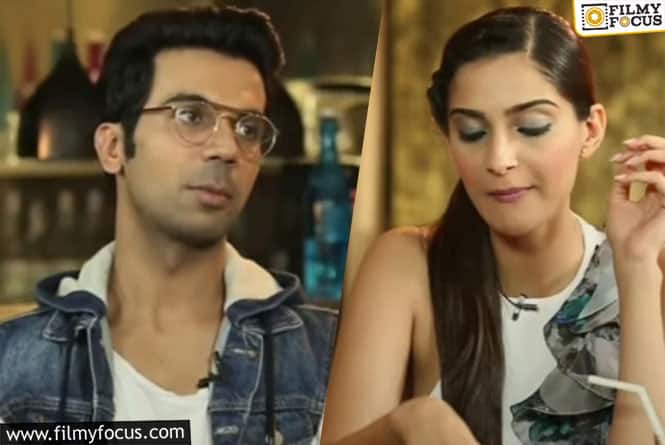 Rajkummar Rao Should Get An Award For Standing Through Sonam Kapoor’s Hot Take On Nepotism Feel Netizens