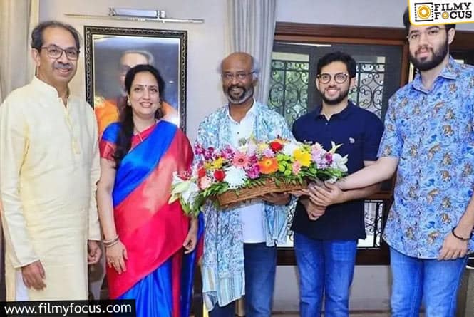 Superstar Rajinikanth’s visit ‘delights’ Thackeray Family