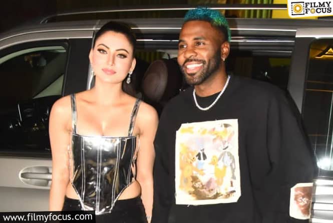 Urvashi Rautela Spotted With International Superstar Jason Derulo for Dinner