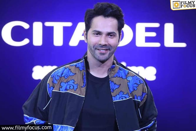 After his Gigi Hadid peck, Varun Dhawan gets funky on ‘Citadel’ blue carpet