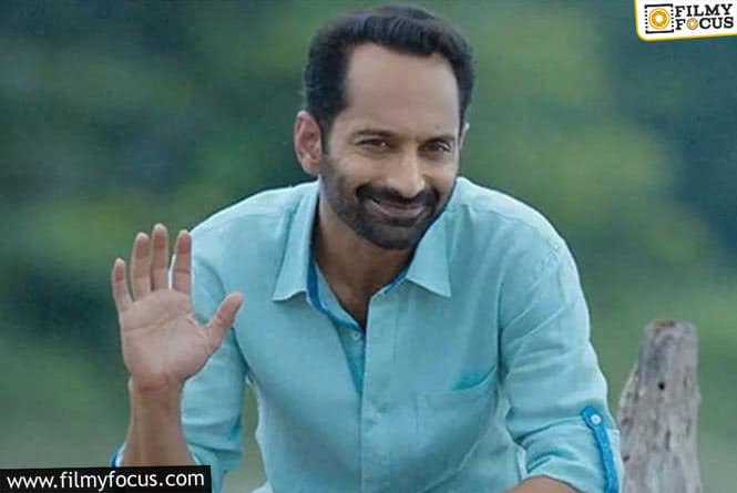 Fahadh Faasil Opens Up About His Mental Health Disorder