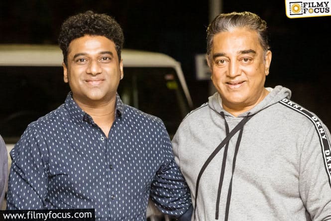 Kamal Haasan Wished DSP for his next Oo Solriya Tour