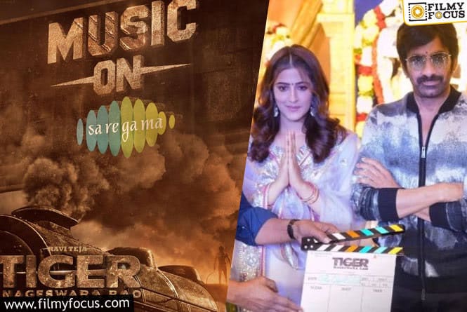 Noted Music Label Snapped to Music Rights of Tiger Nageswara Rao