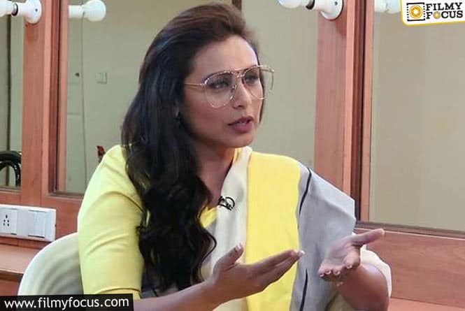 Rani Mukerji Speaks About her Choice of Female Centric Roles!