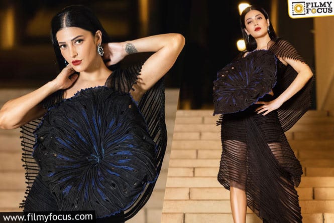 Shruti Haasan Sets Cannes on fire with Bold and Beautiful Attire