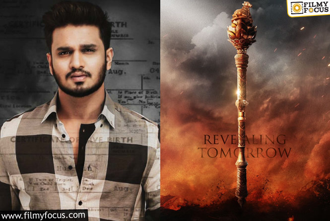 The First Look of Nikhil Siddharth’s Next to be out Tomorrow
