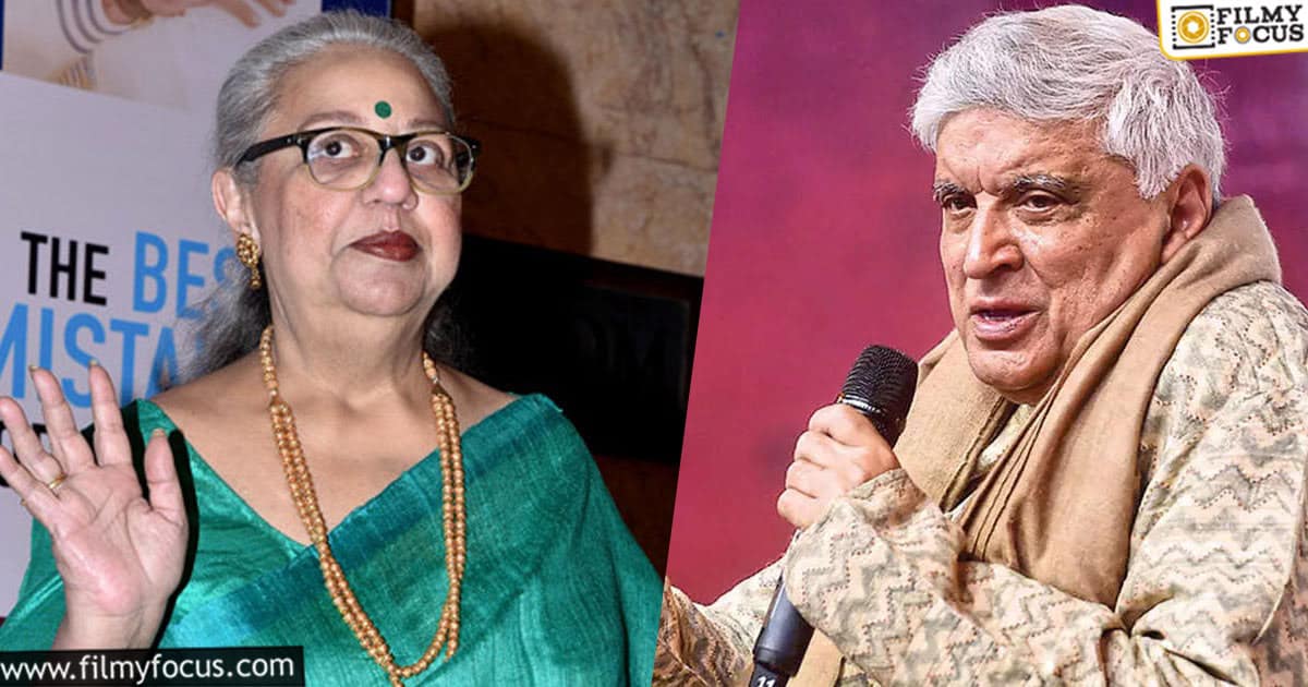 Javed Akhtar Prohibited Ex Wife Honey Irani From Doing These Things Filmy Focus