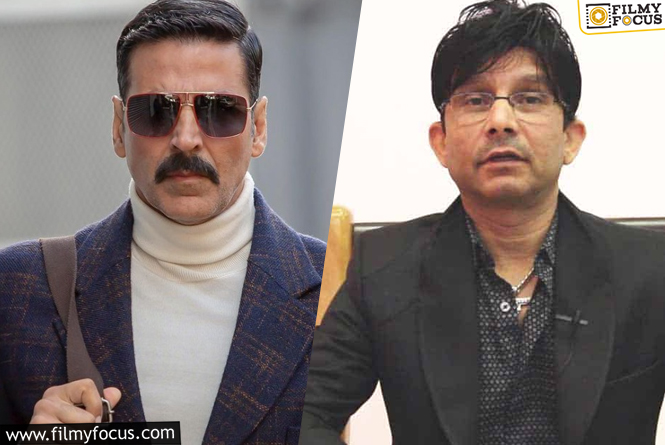 KRK Claims Akshay Kumar Tried Killing Him!