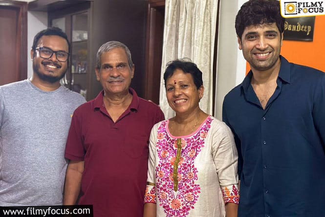 Major Completes one year Anniversary; Adivi Seshu Meets Unni Krishnan Parents