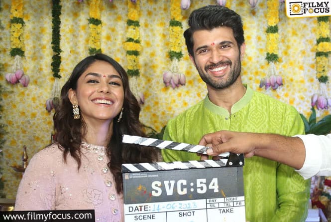 Mrunal Thakur and Rowdy Vijay Deverakonda Team Up for Upcoming Project !