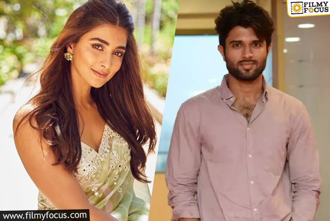 Reports: Vijay Deverakonda Suggests Pooja Hegde Name