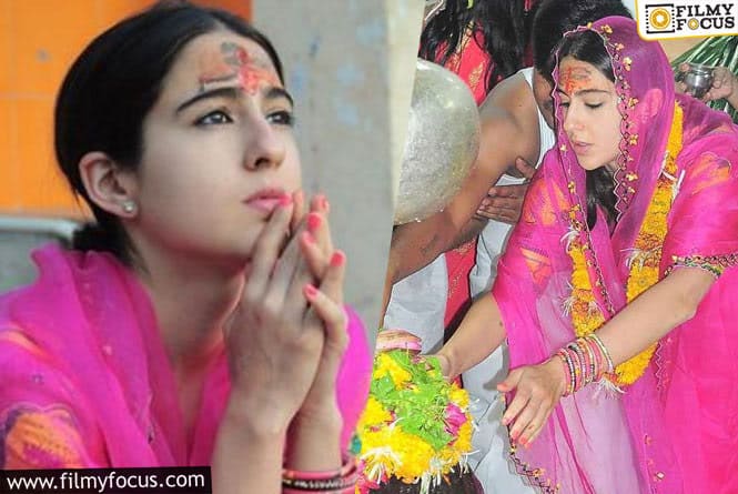 Sara Ali Khan Brutally Trolled for Visiting Mahakaleshwar Temple!