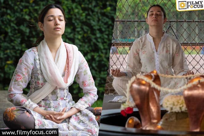 Tamannah Bhatia shares the true essence of Yoga!