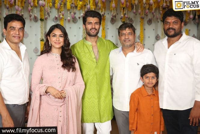 Vijay Deverakonda’s #VD13 Launched