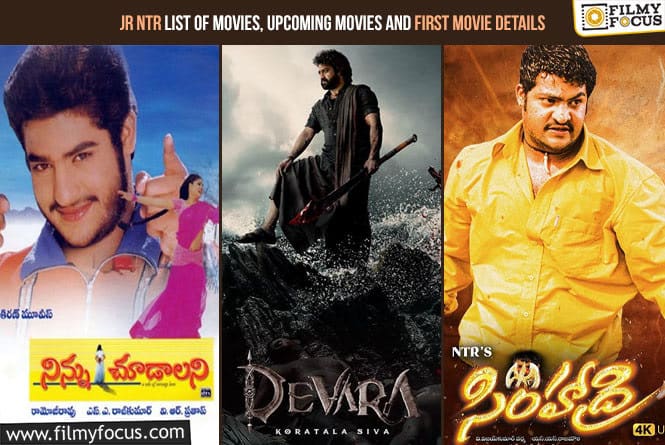 Jr NTR List of Movies, Upcoming Movies and First Movie Details - Filmy ...