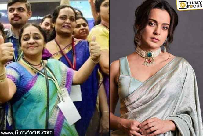 Kangana Ranaut congratulates ISRO female scientists