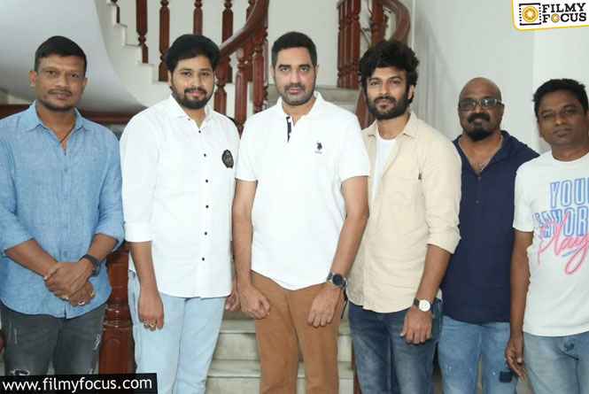 Creative Director Krish Launched Title Song Of Ala Ninnu Cheri