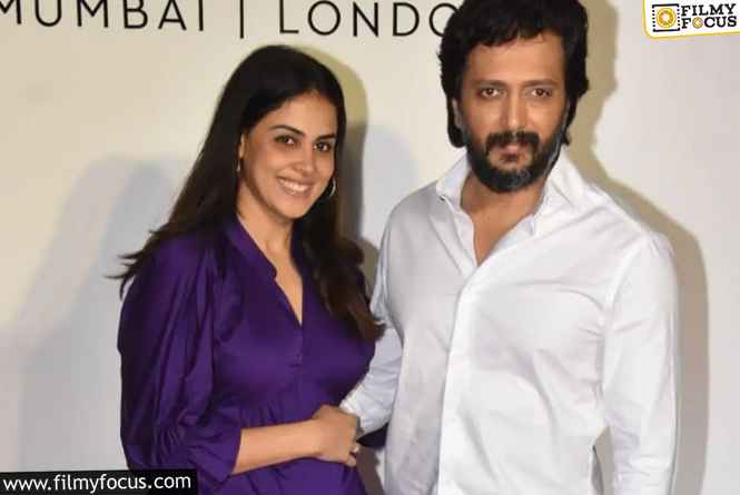 Husband Riteish Deshmukh talks about Genelia D’Souza’s third pregnancy rumor