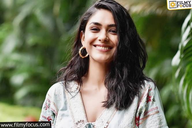 Mrunal Thakur Is Starring As The Leading Lady In A Bollywood Film