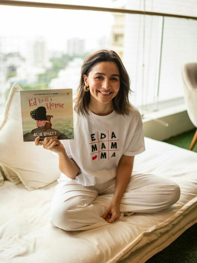 Alia Bhatt’s First Book “The Adventures of Ed Finds a Home”