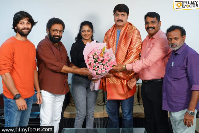 Hero Srikanth unveiled the first look of “Police Vaari Heccharika”