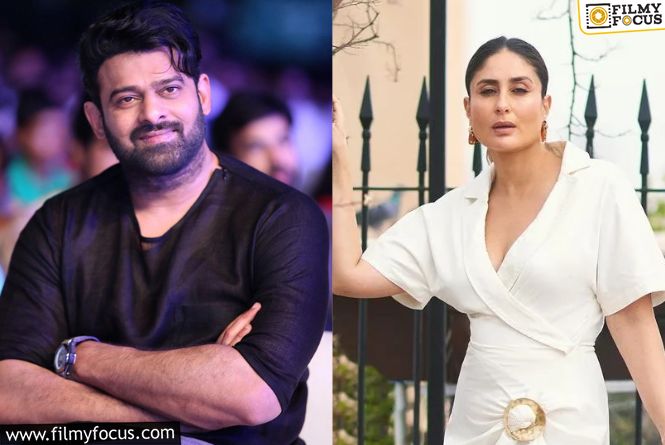 Kareena Kapoor Will Star Opposite Prabhas In “Spirit”, Which Features A Huge Budget