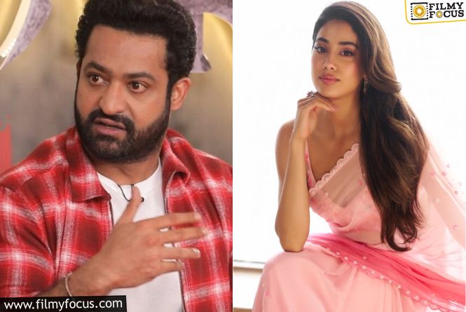 NTR Said He Was Amazed By Janhvi’s Work In “Devara”