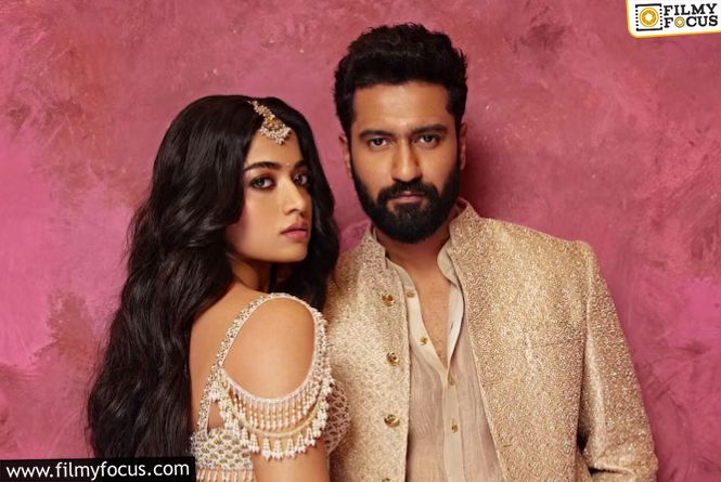 Vicky Kaushal And Rashmika Film A Song With 700 Dancers