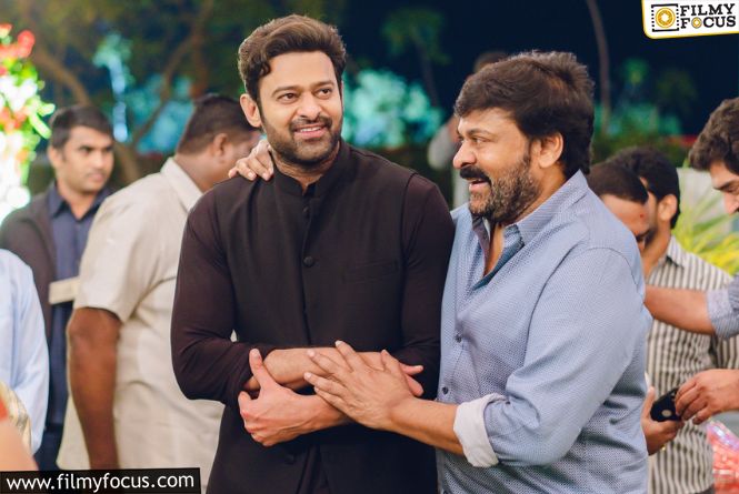 Chiranjeevi Sends Warm Birthday Wishes To Prabhas