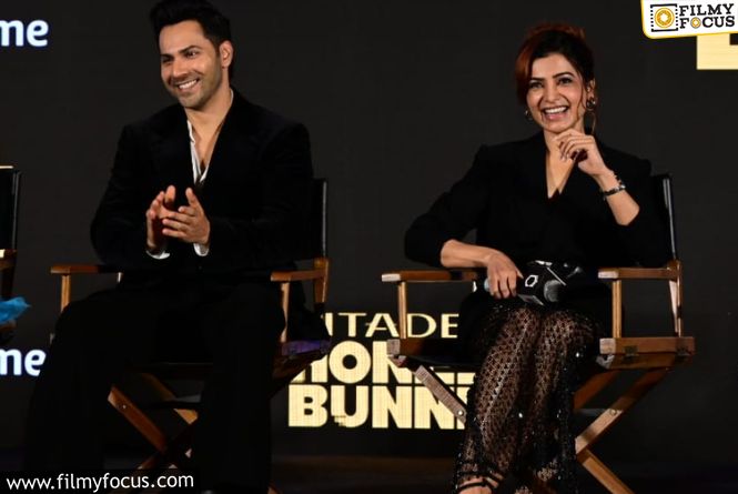 Varun Dhawan And Samantha Filmed An 11 minute single-take For Citadel