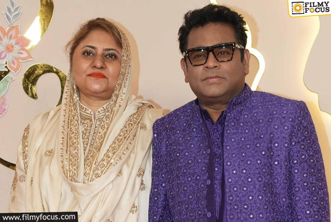 AR Rahman and Saira Banu Announce Separation