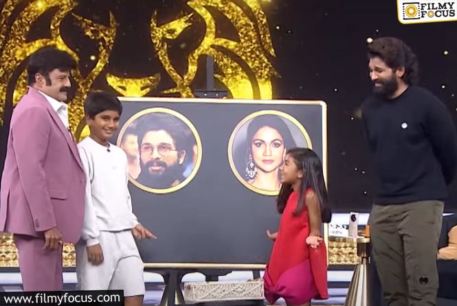 Allu Arjun And Kids Shine On Unstoppable With NBK; Arha Impresses With Flawless Telugu