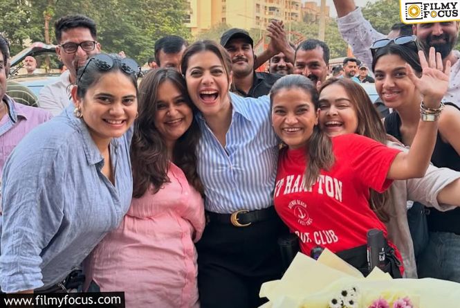 Kajol And Kubbra Sait Wrap Up Shooting For Their Upcoming Project