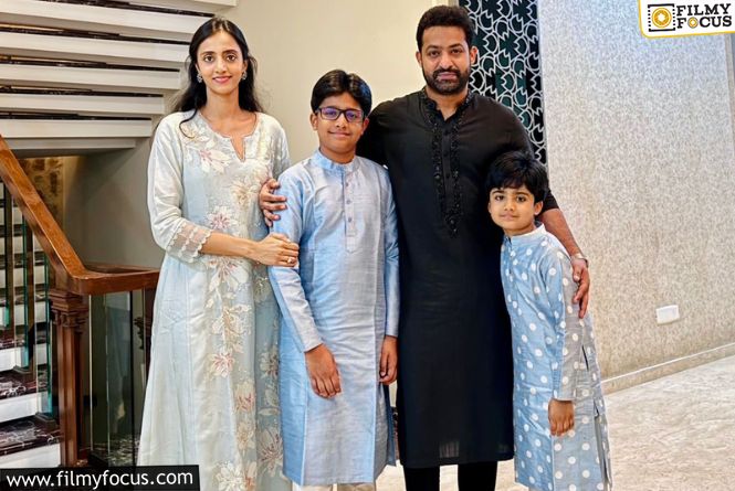 NTR Celebrates Diwali With His Lovely Family