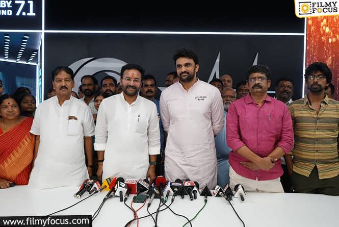 Rakesh Varre played well in the role of Jitender Reddy – Central Minister Kishan Reddy