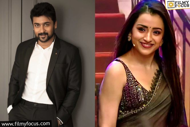 Suriya And Trisha Reunite For Spiritual Entertainer “Suriya 45”