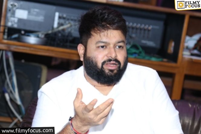 Thaman’s Heartwarming Support For Talented Singer