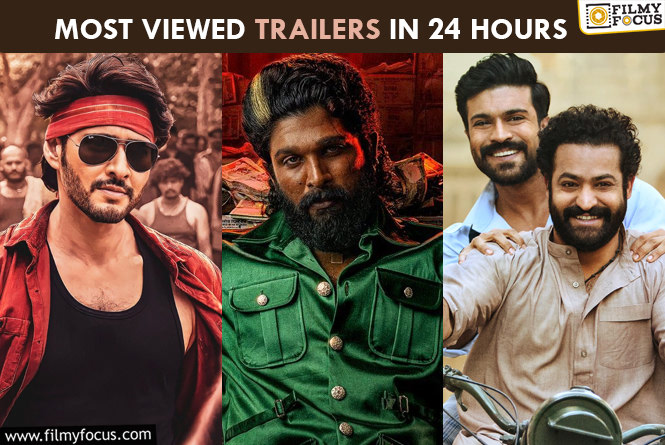 Top 10 Trailers With Most Views In 24 Hours