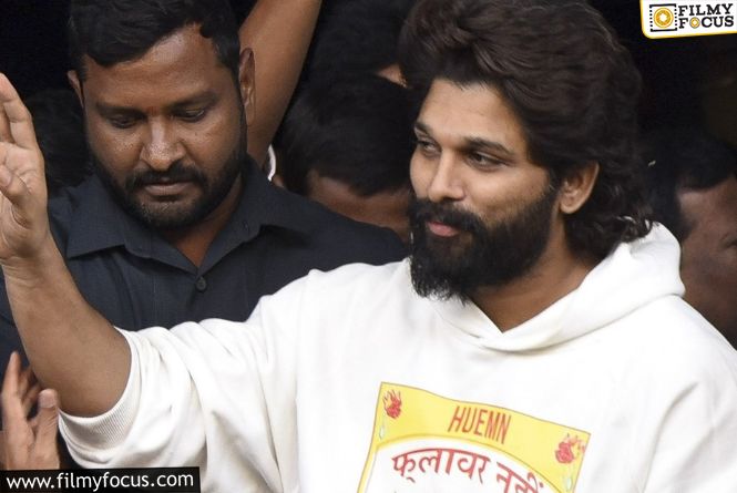 Allu Arjun Speaks To Media After Release From Jail