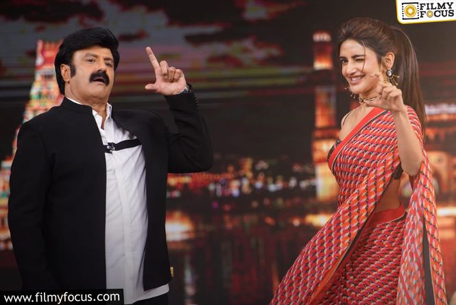 Balakrishna Masters Pushpa 2’s Kissik Step With Sreeleela