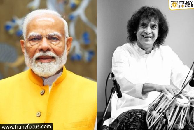 Modi Pays Tribute To Legendary Tabla Maestro Zakir Hussain